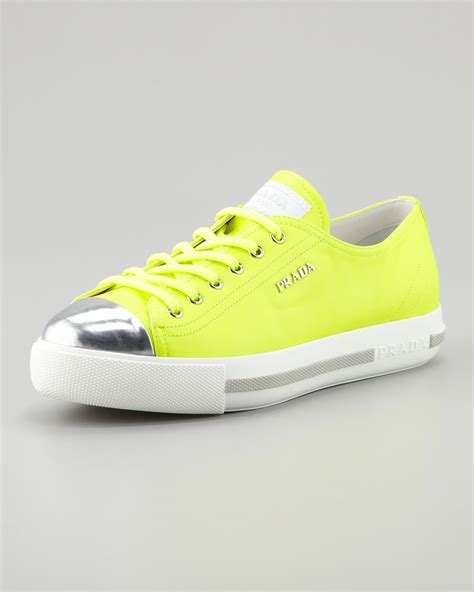 neon prada sneakers|prada shoes for sale.